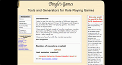 Desktop Screenshot of old.dinglesgames.com